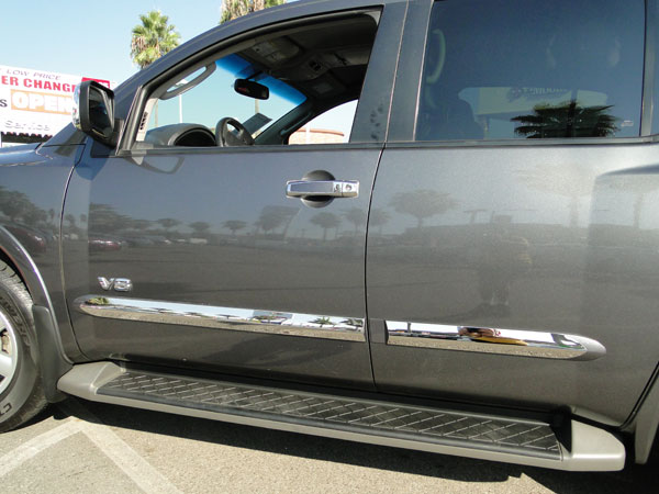 Nissan armada chrome trim