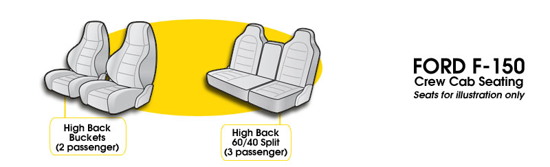 2001 Ford F150 Crew Cab Seating