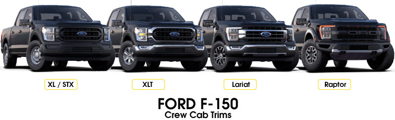 2021 - 2022 F-150 Crew Cab Trim