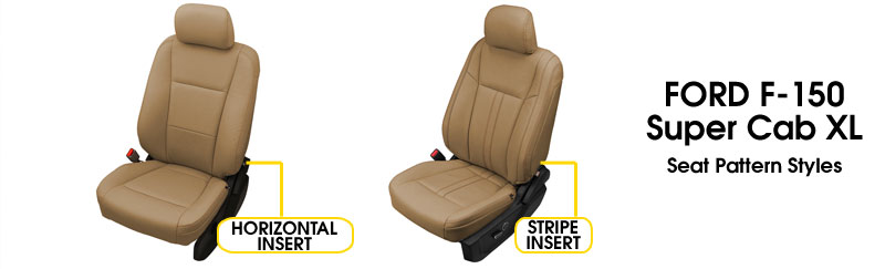 2017 - 2018 Ford F150 XL Seat Styles