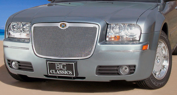 Chrysler 300 Fine Mesh Grille by E&G CLASSICS, 2005, 2006, 2007, 2008 ...