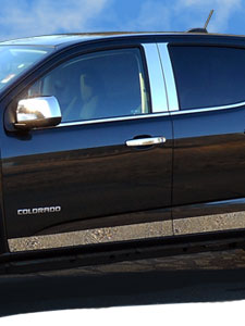 Fit For Skoda Fabia Mk4 2022-2023 Car Door Side Pillar Posts Window Cover  Trim