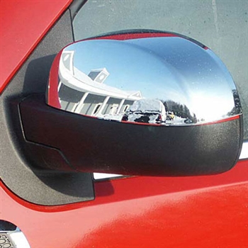 GMC Sierra Chrome Mirror Covers (Top Half), 2pc 2007, 2008, 2009