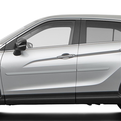 Mitsubishi Eclipse Cross Painted Body Side Moldings, 2018, 2019