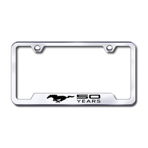 license plate frames mustang