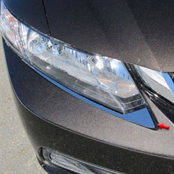 Honda Civic Sedan Chrome Headlight Trim, 2012, 2013, 2014, 2015 |  ShopSAR.com