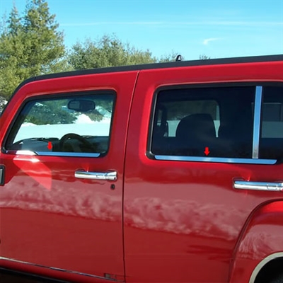 2006 hummer h3 door handles