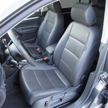 2006 2008 Volkswagen Jetta 2 5 2 0t Se Sel Sedan Katzkin Leather Interior 2 Row