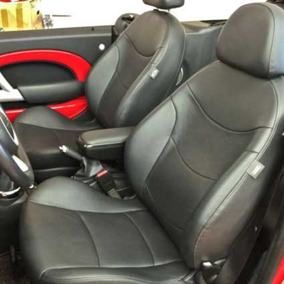 Mini Cooper BASE Convertible Katzkin Leather Seat Upholstery, 2007 ...