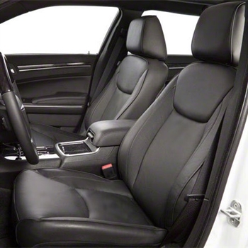 Chrysler 300 Base Sedan Katzkin Leather Seat Upholstery, 2011 | ShopSAR.com