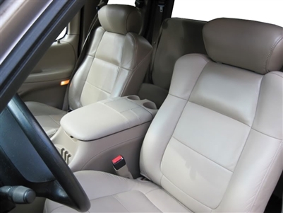 FORD F150 Crew Cab XLT Lariat Katzkin Leather Seat Upholstery, 2001 (LB ...