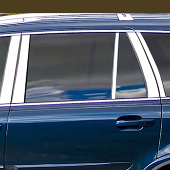 Volvo xc90 store chrome window trim