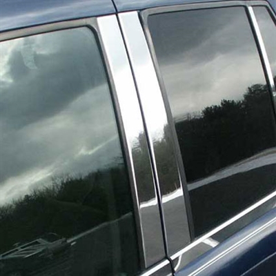 GMC Envoy Chrome Pillar Post Trim, 2002, 2003, 2004, 2005, 2006, 2007 ...