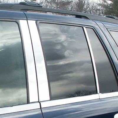 Gmc Envoy Chrome Pillar Post Trim, Pp42294, 2002, 2003, 2004, 2005 