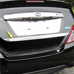 Nissan Versa Sedan Chrome Trunk Lid Trim, 2012, 2013, 2014, 2015, 2016,  2017, 2018, 2019 | ShopSAR.com