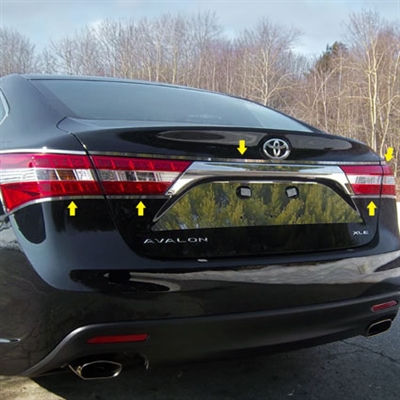 Toyota Avalon Chrome Tail Light Trim, 2013, 2014, 2015, 2016, 2017, 2018 |  ShopSAR.com