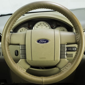 2006 f250 steering wheel size