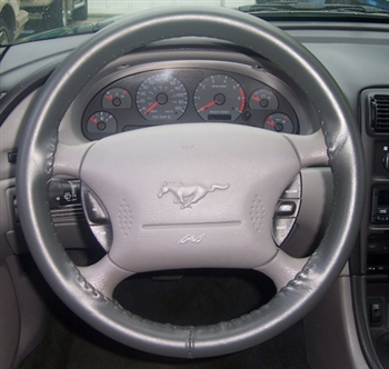 Ford Thunderbird Leather Steering Wheel Cover by Wheelskins | ShopSAR.com